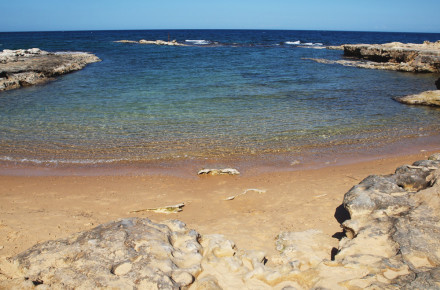 spiaggia baia dei turchi alimini otranto