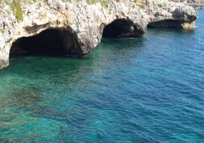 from Castro Marina by boat towards Santa Maria di Leuca