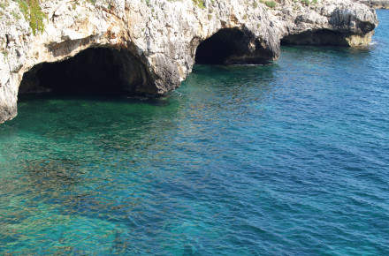 da castro marina in barca verso santa maria di leuca